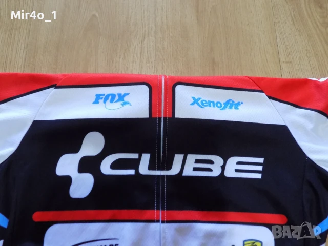 вело джърси cube тениска екип блуза елек горнище мъжко оригинално шосейно колоездене M, снимка 4 - Спортни дрехи, екипи - 51404624