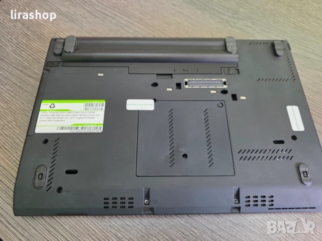 Лаптоп 12.5" Lenovo ThinkPad X230 | I5 3320M 2600Mhz / 8GB DDR3 / 180GB SSD, снимка 6 - Лаптопи за работа - 56211502