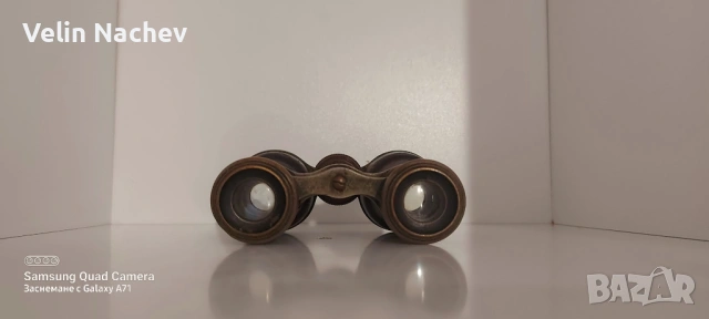 Автентичен стар бинокъл – предмет с история и характер, снимка 4 - Антикварни и старинни предмети - 53943309