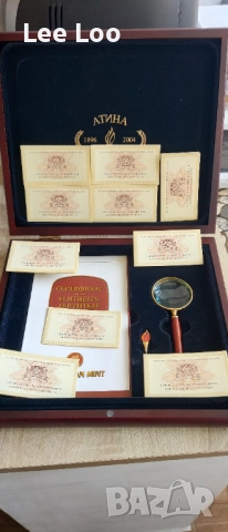 Атина 2004-Сет от 10 Златни монети, снимка 3 - Нумизматика и бонистика - 52534176