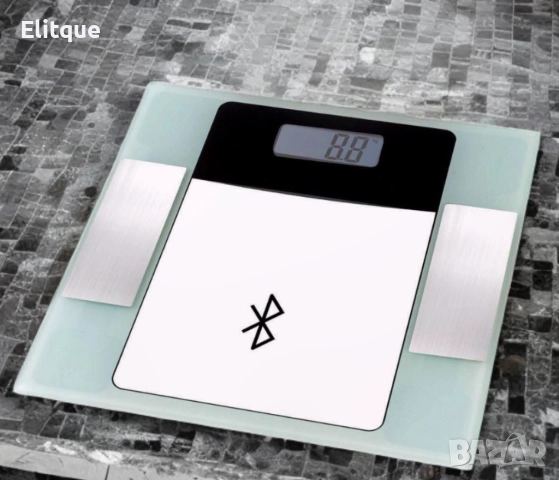 Кантар ELITE с Bluetooth, капацитет 180 кг, снимка 4 - Други стоки за дома - 52853941