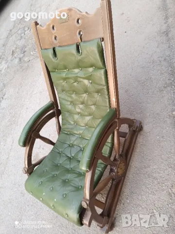 ПРОДАДЕН Стол, кресло, фотьойл, донесен от USA, LIMITED EDITIONS, OLD TEXAS CHAIR, УНИКАТ, снимка 4 - Столове - 50076891