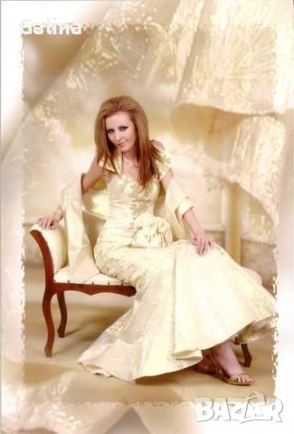 Дълга елегантна бална рокля, снимка 4 - Рокли - 36688604