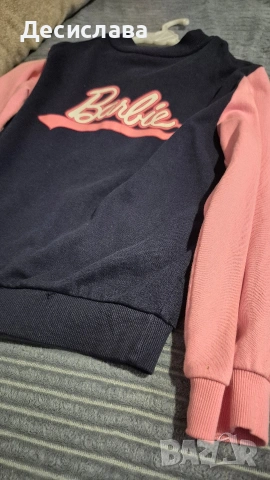 НОВ суиътчър Barbie, 146-152 см., снимка 3 - Детски анцузи и суичери - 53046171