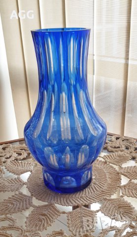 Ретро кристална ваза , снимка 2 - Вази - 39979830
