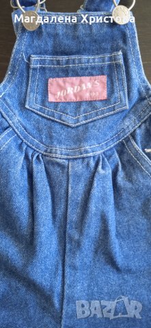 Бебешки дънков гащеризон, снимка 2 - Бебешки гащеризони - 37458851