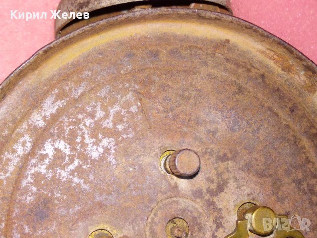 GUSTAV BECKER Гарантиран от ГАРО ВЪРТАНЕСЯН ШУМЕН МАГАЗИН РУБИН Стар БУДИЛНИК ЦАРСТВО БЪЛГАРИЯ 43684, снимка 11 - Антикварни и старинни предмети - 44464278