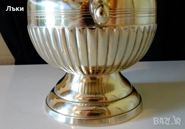 Бронзова кана за вино,1.25 кг.,2 литра., снимка 7 - Антикварни и старинни предмети - 30296258