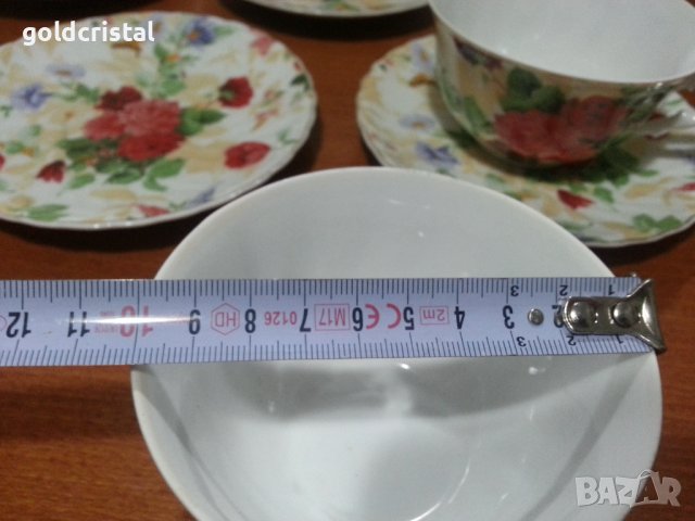 Костен порцелан чаши за чай, снимка 3 - Антикварни и старинни предмети - 42867982
