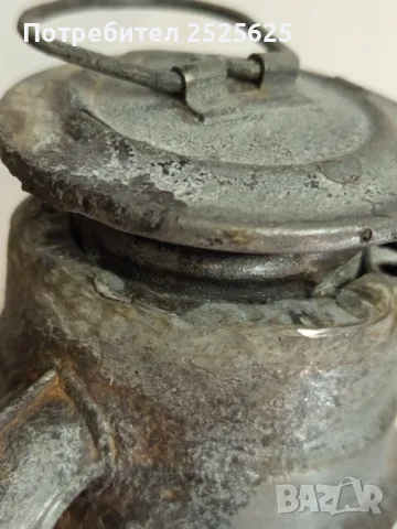 Старинен германски газен фенер, снимка 6 - Други ценни предмети - 50348094