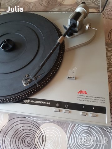 Руски грамофон RADIOTEHNIKA, снимка 3 - Грамофони - 31896269