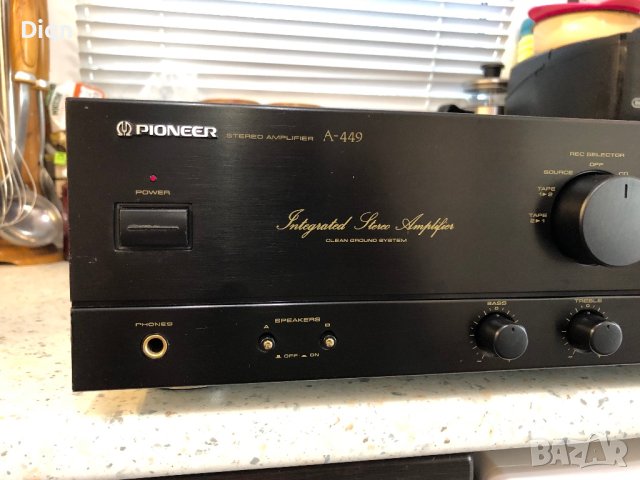 Pioneer A-449, снимка 2 - Ресийвъри, усилватели, смесителни пултове - 42370652
