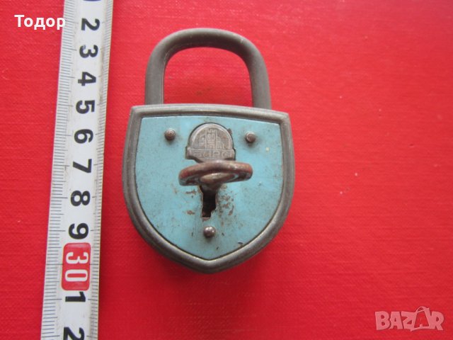 Стар немски катинар с ключ ключе 6