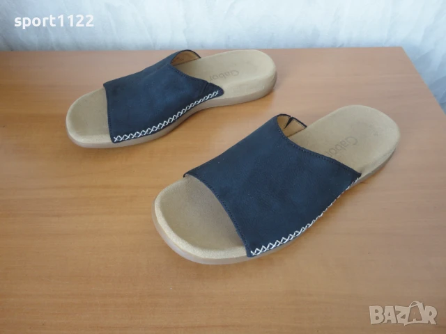 N37 Gabor/естествена кожа/дамски чехли