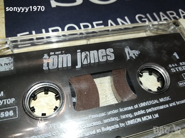 TOM JONES-ORIGINAL TAPE 3108231647, снимка 8 - Аудио касети - 42035839