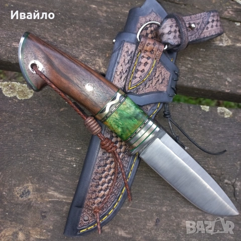 Нож ръчна изработка, снимка 10 - Ножове - 54262086