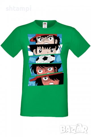 Мъжка тениска Captain Tsubasa 02,Анимация,игра,Празник,Повод,, снимка 7 - Тениски - 38075286