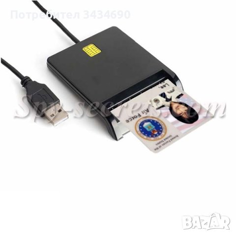 Записвачка и четец IC чип карти CS38 EMV /ZAP004/, снимка 2 - Друга електроника - 42327012