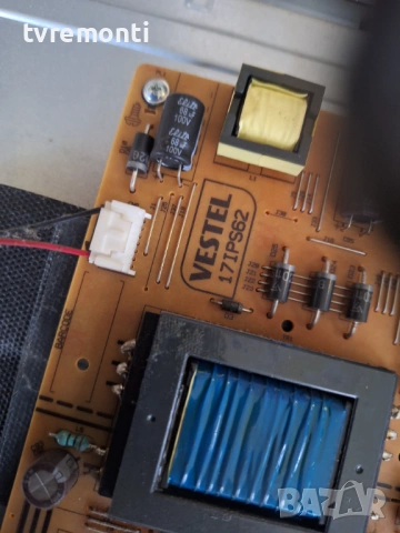 POWER BOARD ,17IPS62, for,  JVC  модел LT-32C600 32inc DISPLAY VES315WNDS-2D-N13, снимка 2 - Части и Платки - 53931938