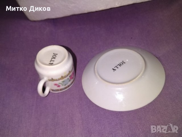 Порцеланов сервиз Jolly -късо кафе -ракия-нов, снимка 6 - Сервизи - 37914647