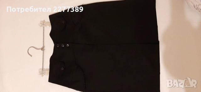 Черна пола нова, снимка 7 - Поли - 53929156