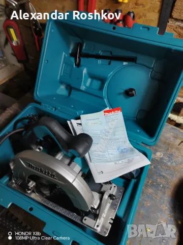Циркулярен трион Makita, снимка 4 - Други машини и части - 50231607