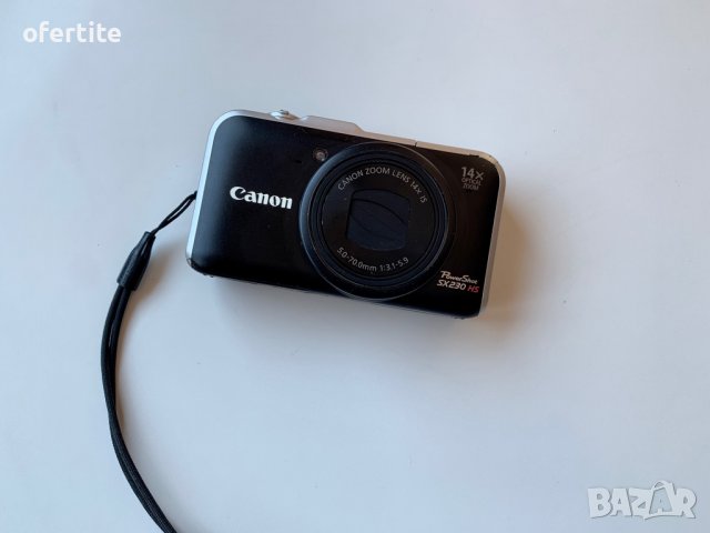 ✅ Canon 🔝 PowerShot SX230 , снимка 3 - Фотоапарати - 37434665