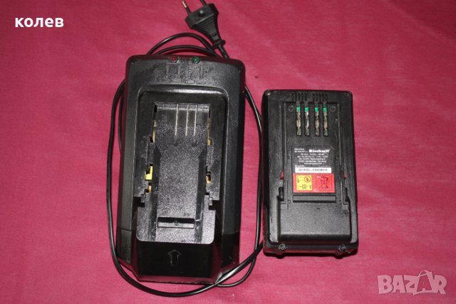 Батерия със зарядно Анхел, Einhell 36 V, снимка 1 - Други инструменти - 37345402