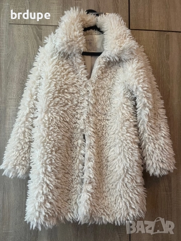 Пухкаво палто, снимка 5 - Палта, манта - 52751722