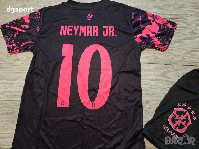 Детски флуоресцентен футболен екип на Неймар Бразилия !, снимка 3 - Футбол - 52066106