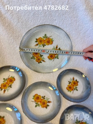 Чинийки за сладкиши, снимка 2 - Чинии - 54032171