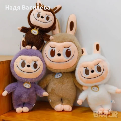 Labubu – плюшена играчка 60 см, снимка 1