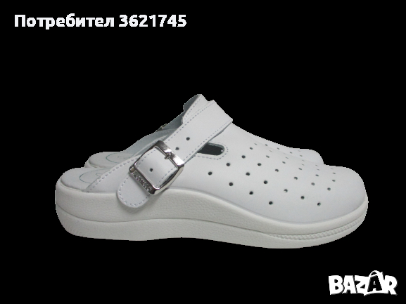 Медицински чехли / Естествена кожа / 3 зони с ортопедично ходило , снимка 2 - Чехли - 44684361