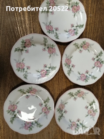 Десерни немски, шведски и английски чинийки. , снимка 12 - Прибори за хранене, готвене и сервиране - 52563295