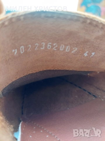 HUSH PUPPIES-Оригинални мокасини Естествена кожа-№41 , снимка 12 - Мокасини - 52186482