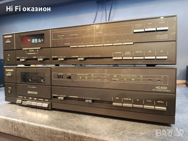 Дек Telefinken HC-650 / Ресийвър Telefunken HR-650, снимка 3 - Ресийвъри, усилватели, смесителни пултове - 54223339
