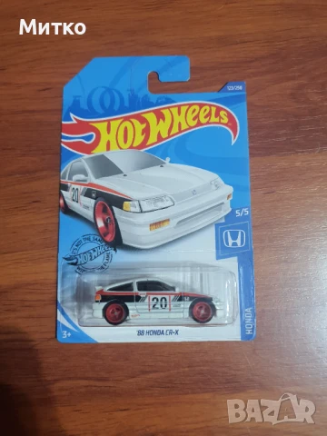 Hot Wheels HONDA-CRX STH, снимка 2 - Колекции - 51005805