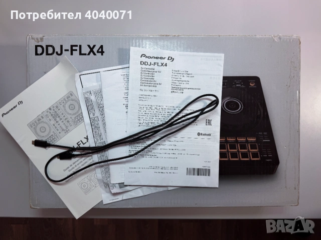 DJ контролер - Pioneer DDJ-FLX4 + твърд кейс, кутия и всички документи, снимка 8 - Ресийвъри, усилватели, смесителни пултове - 54090723