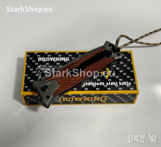 Дизайнерски сгъваем нож Boker B048 със асистирано отваряне /отваряне с един пръст с натиск върху щиф, снимка 4 - Ножове - 38417367