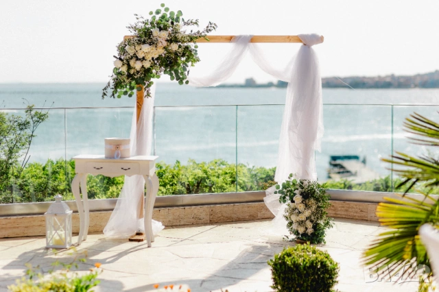 Дървени бохо сватбени арки под наем, снимка 17 - Други - 40272531