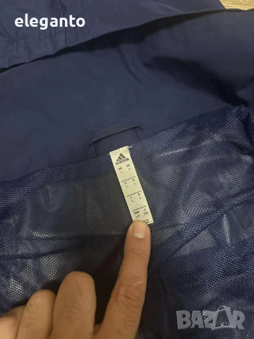 Мъжка водоустойчива ветровка Adidas Tiro 19 All Weather Jacket , L размер, снимка 9 - Якета - 51201688