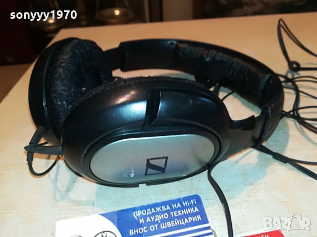 sennheiser hd 201 headphones-внос france 1208211007, снимка 5 - Слушалки и портативни колонки - 33793587
