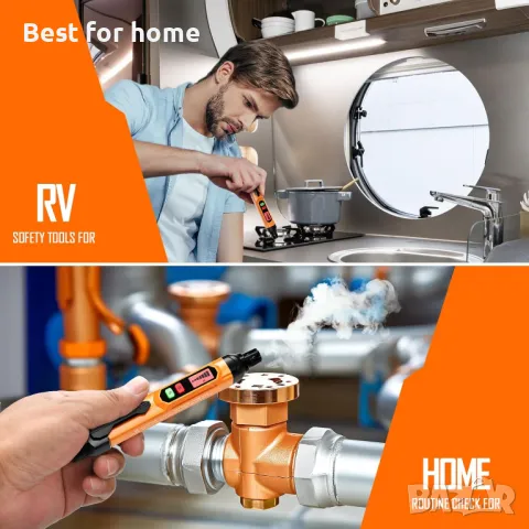 Преносим детектор за течове на газ   TECHAMOR, снимка 6 - Други инструменти - 50174188