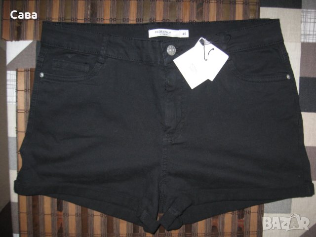 Къси дънки и тениска PIAZZA ITALIA  дамски,М-Л, снимка 3 - Къси панталони и бермуди - 42145357