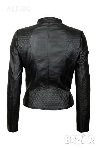 Дамско кожено яке 4201, снимка 6 - Якета - 48899705