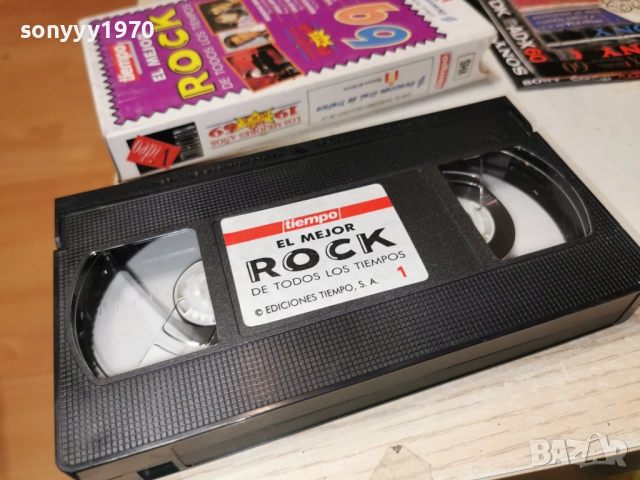 ROCK-VHS ORIGINAL TAPE 2412251808, снимка 9 - Други музикални жанрове - 52893167