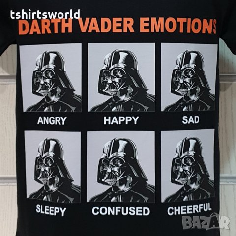 Нова детска тениска с трансферен печат Дарт Вейдър, Междузвездни войни (Star Wars), снимка 7 - Детски тениски и потници - 31649865