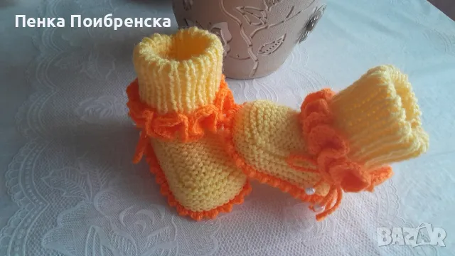 Бебешки терлички. , снимка 6 - Бебешки обувки - 48448085