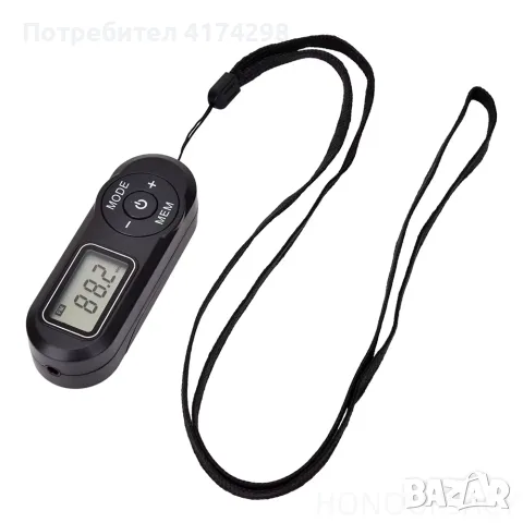 Малки радиа с LCD дисплей Мини джобно FM радио 76-108MHZ адио за слушалки Стерео HiF, снимка 6 - Друга електроника - 56157104