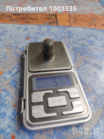 Стар сребърен напръстник , снимка 7 - Антикварни и старинни предмети - 51485483